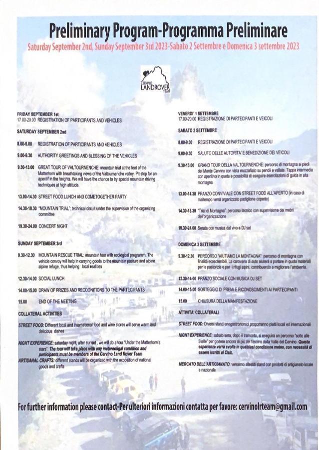 Giomein , Appartamento Ski In Ski Out ,Cir 0281 Breuil-Cervinia Exterior foto